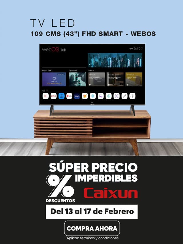 Promo TV LED 109 CMS (43") FHD SMART - WEBOS