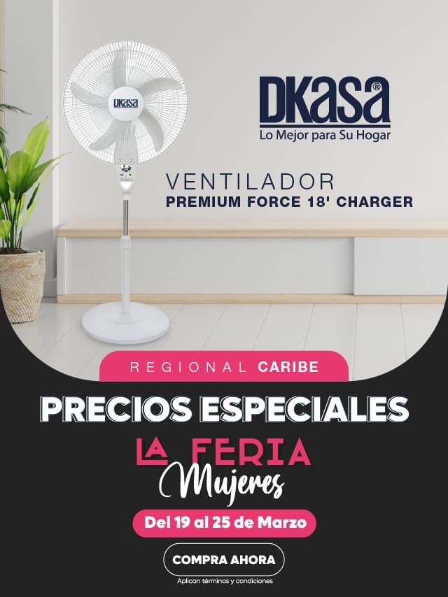 Promoción Ventilador Premium Force